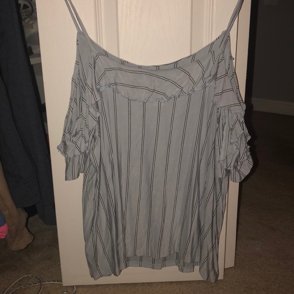 Super cute off the shoulder top